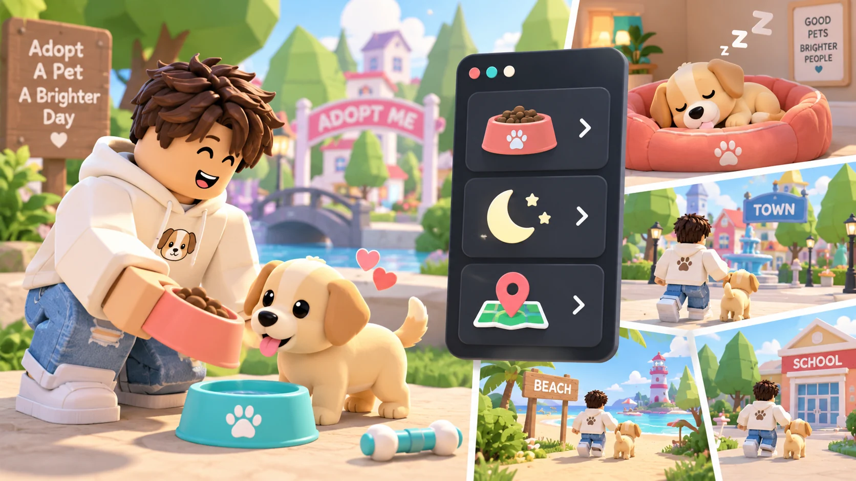 Pet Aging, Auto Hatch and Teleport Features